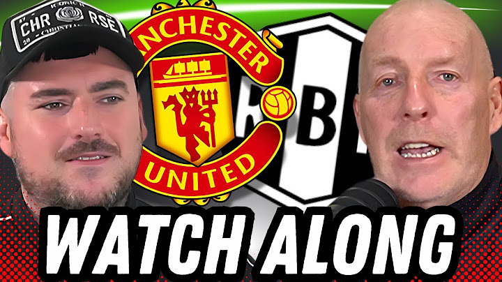 LIVE | MANCHESTER UNITED VS ROSENBORG Watch Along w/ Tony & Kieron O'Neill