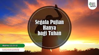 Segala Pujian Hanya bagi Tuhan