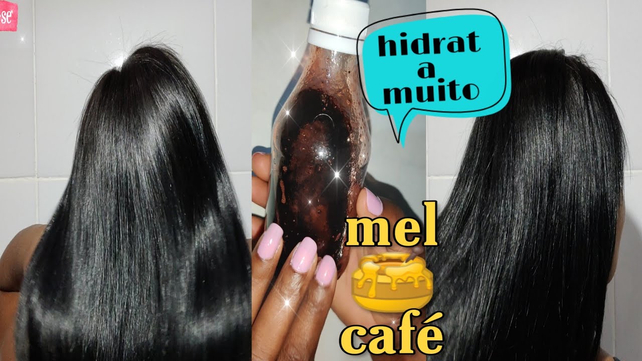 Mel de café para cabelo danificado e q tar quebrando HIDRATA MUITOOOO