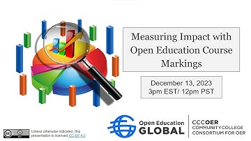 Measuring Impact with Open Education Course Markings