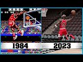 DUNKS EVOLUTION IN BASKETBALL VIDEO GAMES [1984 - 2023]