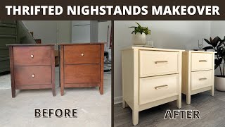 THRIFTED Nightstands get a Makeover!