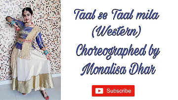 Taal se Taal Mila(western) Solo performance|Semi Classical Dance #semiclassical #kathak #solodance