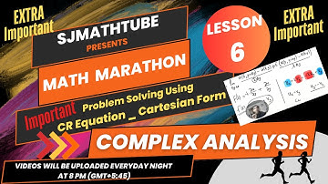Problem Solving Using CR Equation _ Cartesian Form _More Problems (Complex Analysis 6)