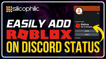 How to Add ROBLOX to DISCORD Status (Let Everyone Know You