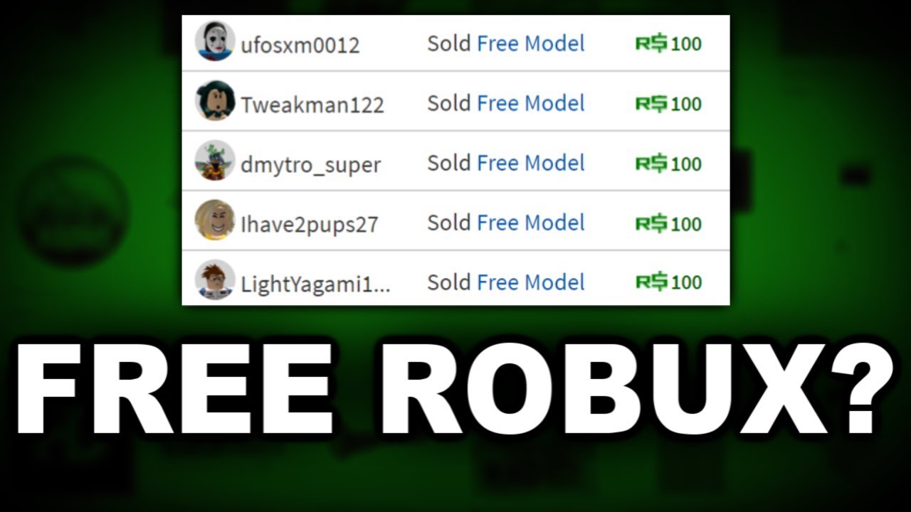 Free Robux Glitch Youtube