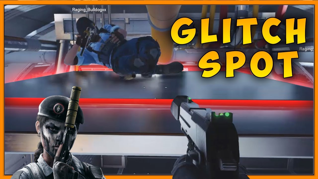 Insane Glitch/Hiding Spot - Rainbow Six Siege Funny Moments - YouTube