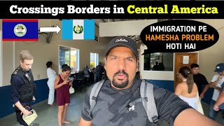 Crossing Border In Central America Belize To Guatemala Indian In Guatemala 