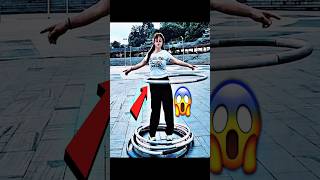 Amazing Multiple Hula Hoop Skill 🤯⭕| Viral Video #Reaction 😱 | #kashiffocus