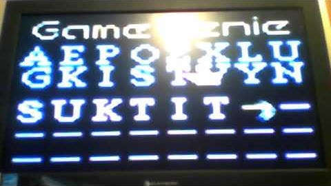 Vice: Project Doom (NES) Game Genie Codes