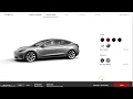 Tesla AWD Performance Model 3 Configurator