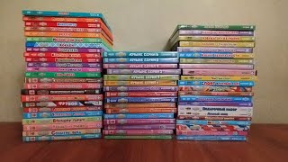 картинка: Обзор на всю мою коллекцию DVD-дисков по Смешарикам.