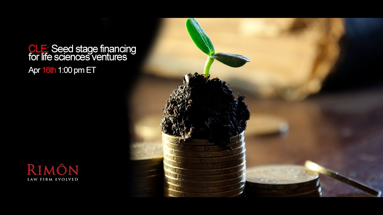 Seed stage financing for life sciences ventures, presented by Mark