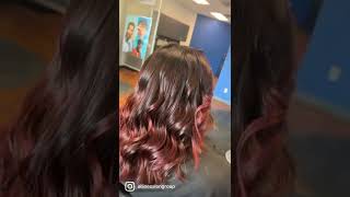 Before & After Red Hair Transformation | Alline Salon Group