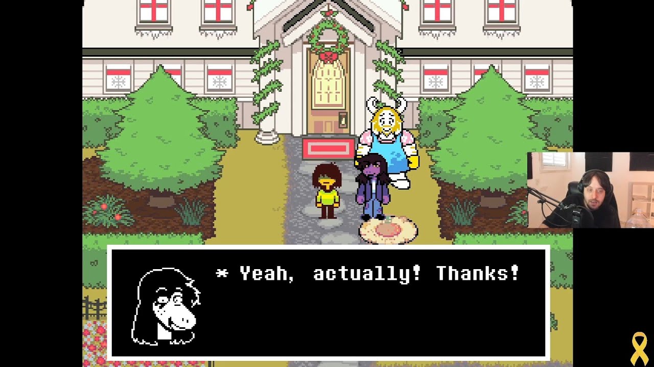 Snacksss שידור חוזר של הלייב של Snacksss 12/8/25 -ו Deltarune - YouTube