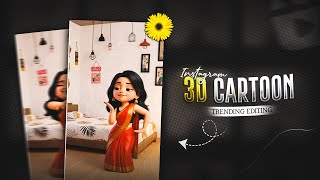 Instagram 3D Cartoon Dance Video Edit | How To Make Viral Baby Ai Dance Video Tutorial ✨ screenshot 3
