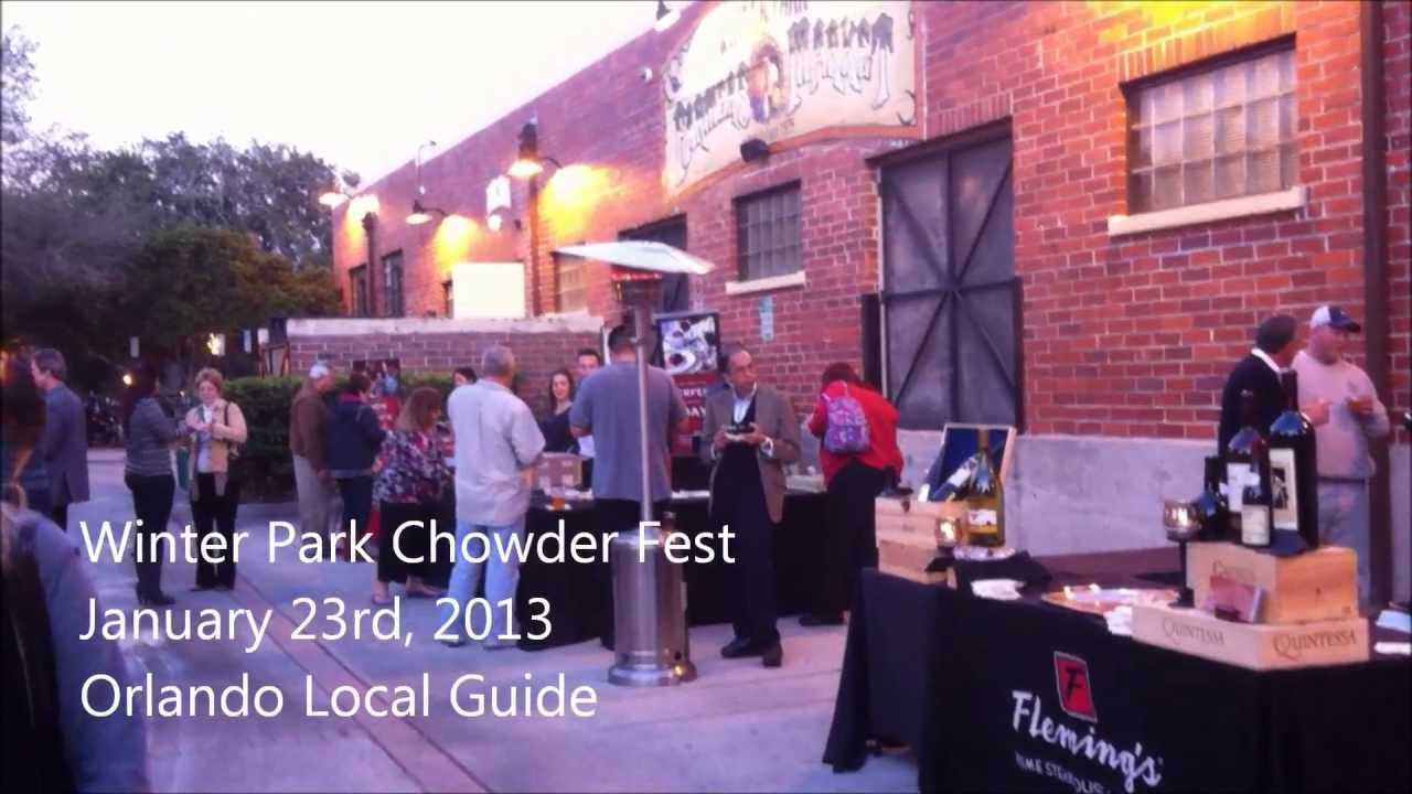 Winter Park Chowder Fest 2013 YouTube