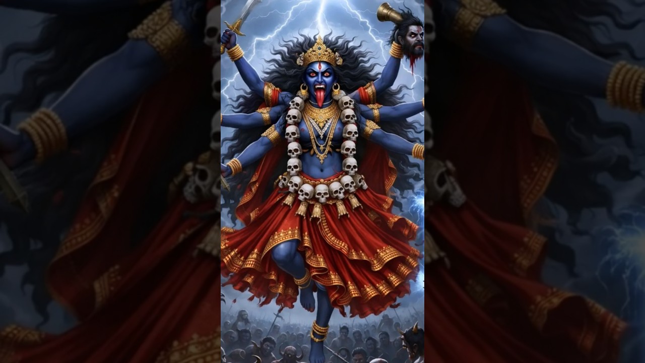 maa kaali ka sandesh🙏🔱 #maakali #matarani #bhakti #shorts......