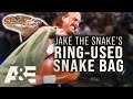 WWE's Most Wanted Treasures: Jake The Snake's INFAMOUS Snake Bag | A&E