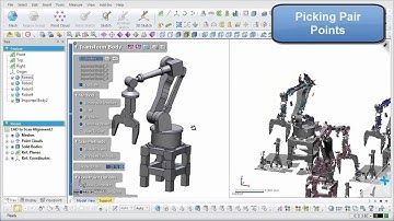 Aligning a CAD file to a Scan File
