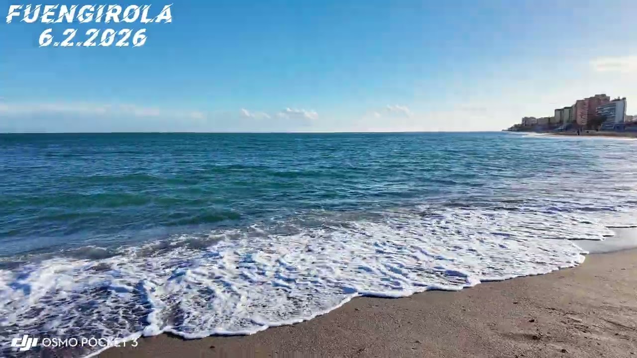 Spain Fuengirola 🇪🇸 Palm Trees, Beach & Sunshine