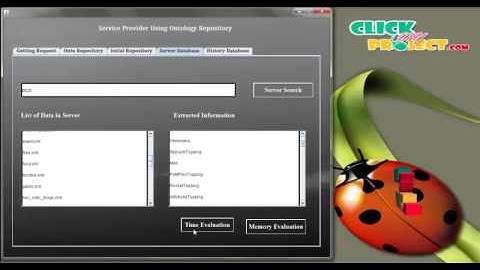 Final Year Projects | Heterogeneous Web service Selection from Ontology Repository based on Ada