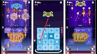 【新作】インベーダー 2048　面白い携帯スマホゲームアプリ screenshot 2