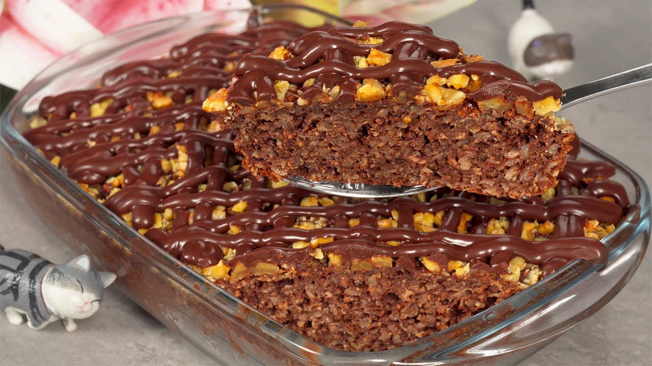 Weź płatki owsiane, kakao i banany i zrób ten Zdrowy deser odchudzający! Bezglutenowe, BEZ cukru!