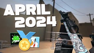 the BEST CLIPS of APRIL 2024.. (phantom forces) ft. PARADOX POKE & SNOWY [4K]