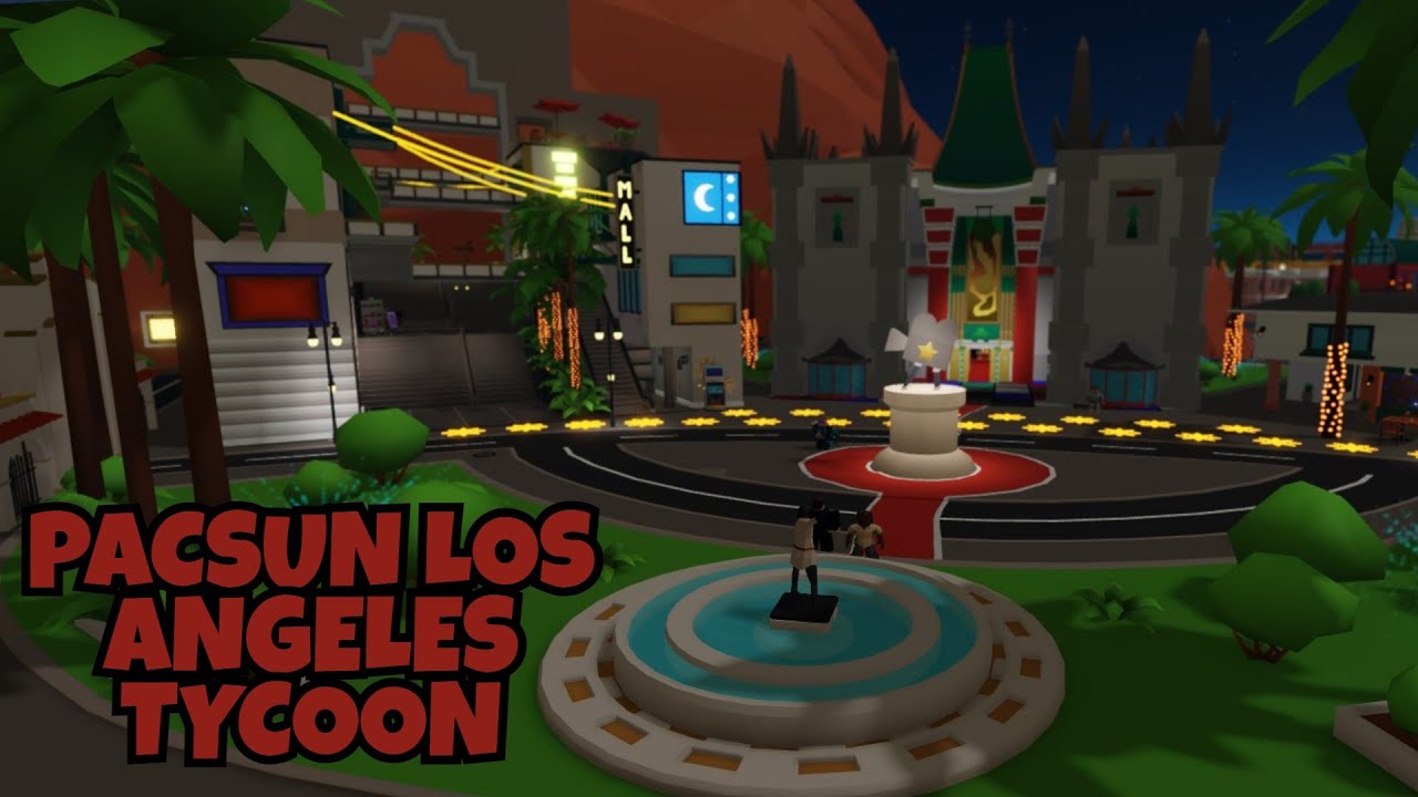 Pacsun Creates an All-New Immersive World Pacsun Los Angeles Tycoon on  Roblox