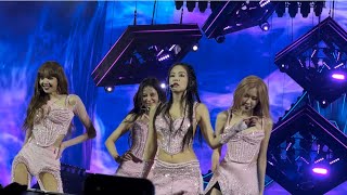 BLACKPINK - Pretty Savage, Kick It, talk break to the crowd - Coachella 2023 weekend 2 - fancam