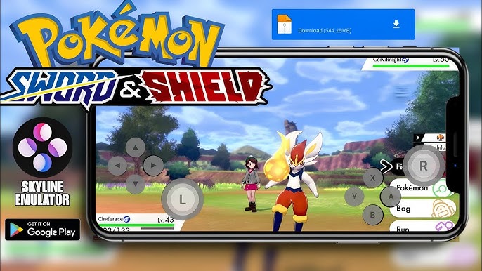 I Played Pokemon Sword And Shield On Android + Gameplay 
