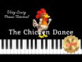 The Chicken Dance Very Easy Piano Tutorial Free Sheet Music 