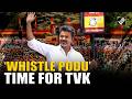 'Whistle Podu' time for TVK as Vijay emerges as 'Chennai Super King' as party leads in TN polls