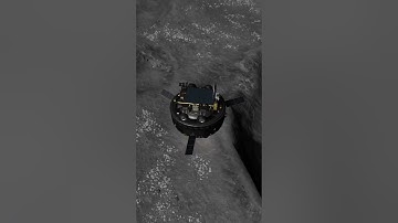 Ran short of fuel during #Rover Landing to #Mun in #KSP!