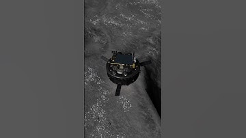 Ran short of fuel during #Rover Landing to #Mun in #KSP!