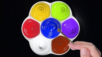 Create 6 New Colors From Blue VS Rainbow Color || Color Nood