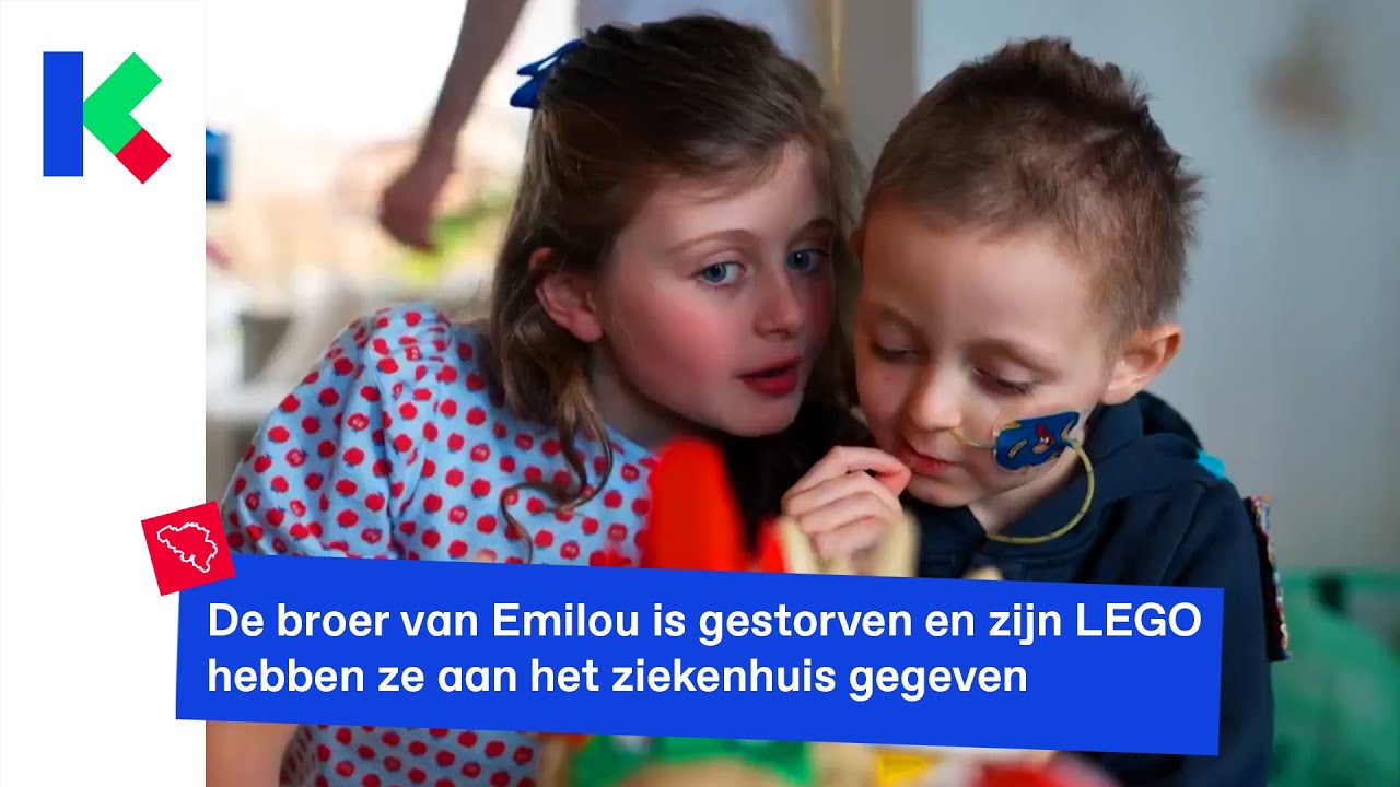Emilou praat over de LEGO-bib van haar broer Lowie