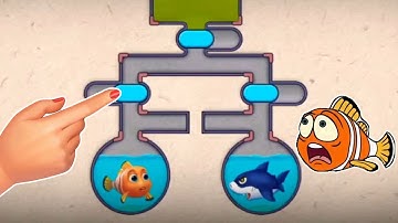 Fishdom save the fish | save fish pin pull game | how to loot