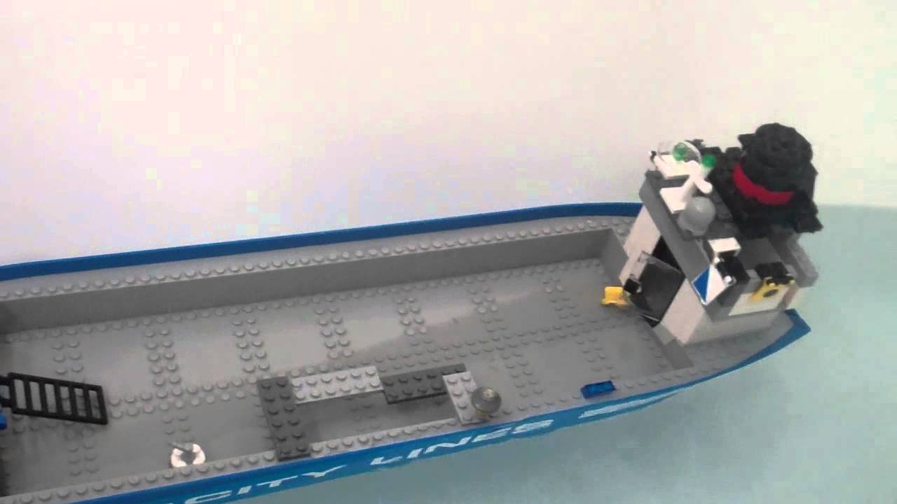 Lego Cargo Ship Sinking