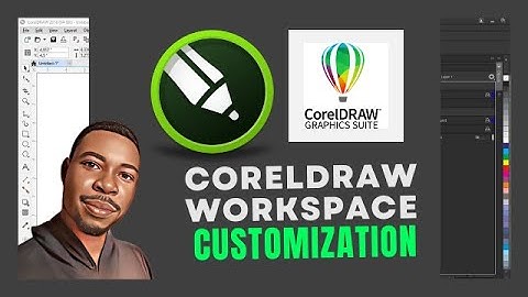 How to Customize the CorelDRAW Workspace | Coreldraw Window Components