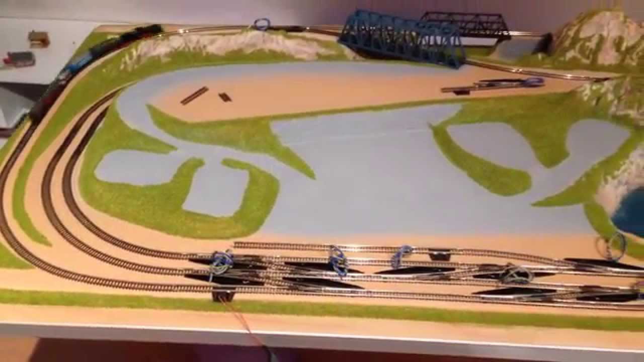 Märklin Miniclub Gleispläne Spur Z Kostenlos Märklin Spur Z (miniclub) - erste Testfahrt auf dem Noch Fertiggelände