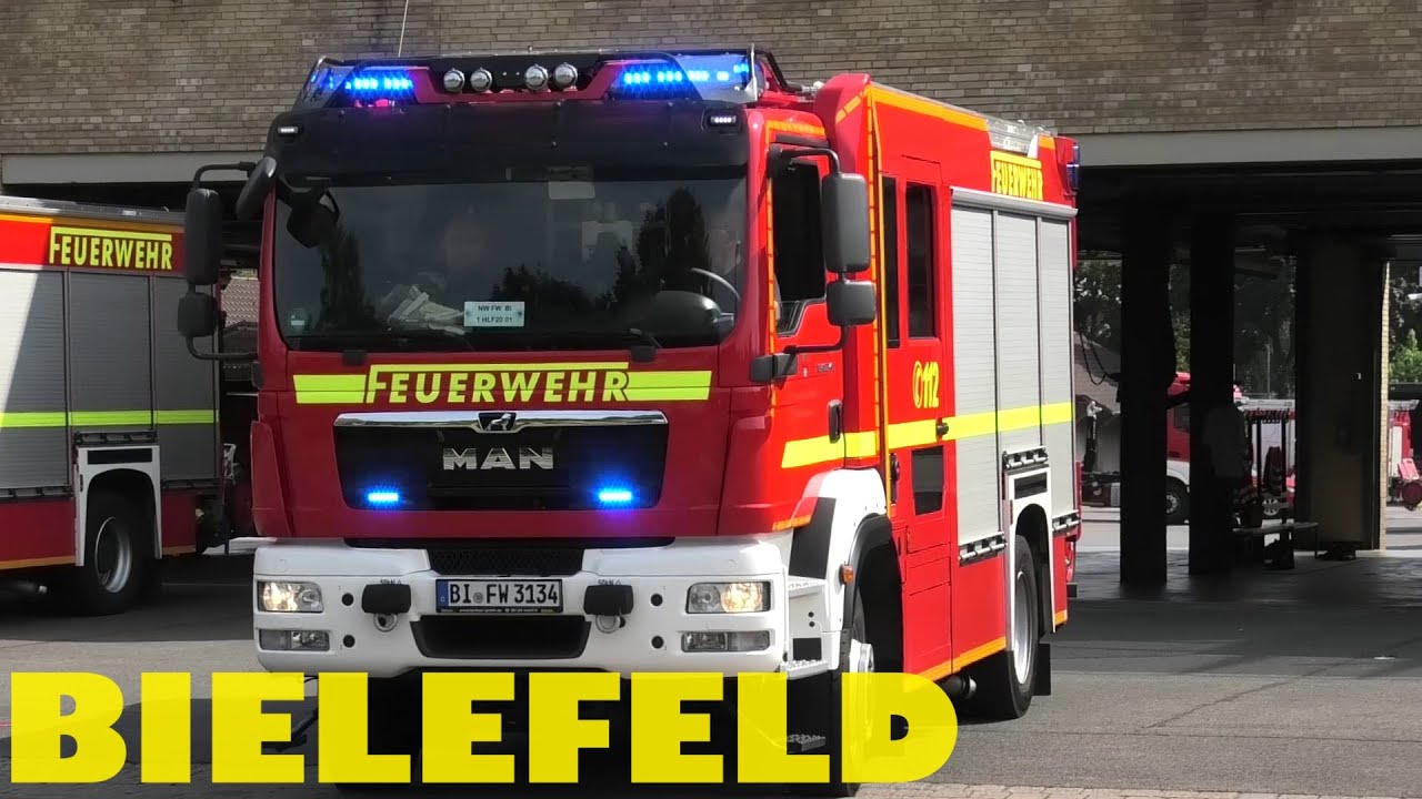 [BIELEFELD] LÖSCHZÜGE + RÜSTWAGEN u.v.m. FEUERWEHR BIELEFELD 