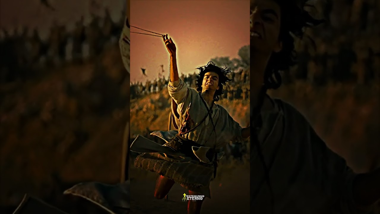 O dia que David matou Golias #melhordia #melhoresmomentos #shorts #casadedavid #reidavi #golias