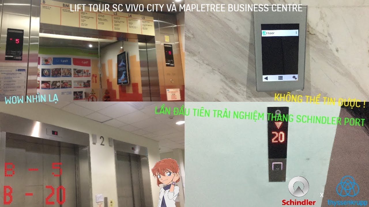 Lift Tour SC Vivo City And Mapletree Business Centre, HCMC, VN