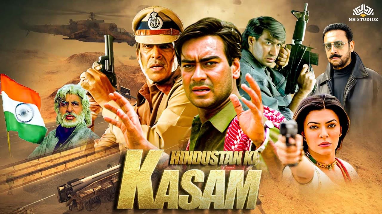 Hindustan Ki Kasam Full Movie  Ajay DevganAmitabh Bachchan  Blockbuster Action Movie