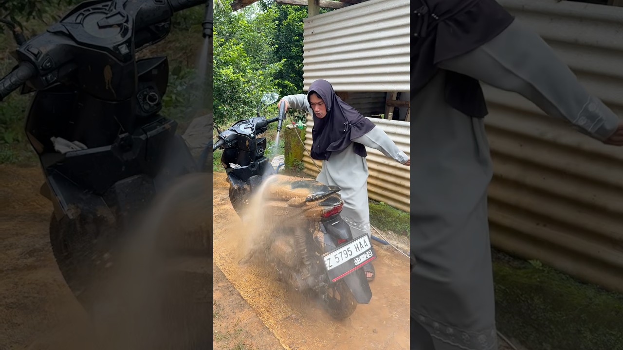 Cuci motor tercepat