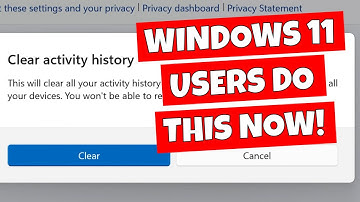 Windows 10- en 11-gebruikers DOEN DIT NU - Hoe u de Microsoft-activiteitengeschiedenis kunt wissen