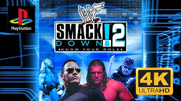 WWF SmackDown! 2: Know Your Role - PSX - Intro (4K Remastered)