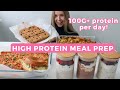 Healthy  high protein meal prep  100g protein per day  quick recipes